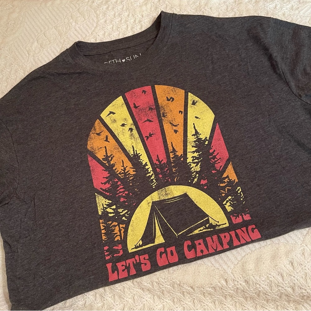 Let’s Go Camping tee